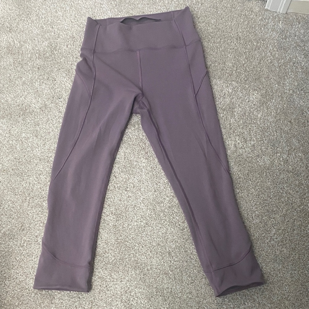 Lululemon Women’s Leggings - Dusty Plum/Mulberry/Purple